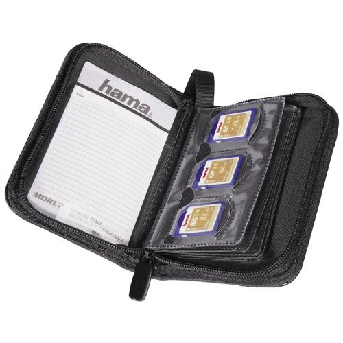Hama Memory Card Wallet 18 SD schwarz                    95983