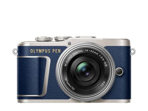 E-PL9 14-42mm Pancake Kit Blau-Silber