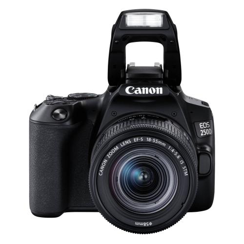 Canon EOS 250D Kit schwarz + EF-S 18-55 IS STM