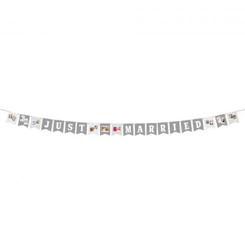 Fujifilm Instax festoon "just married"