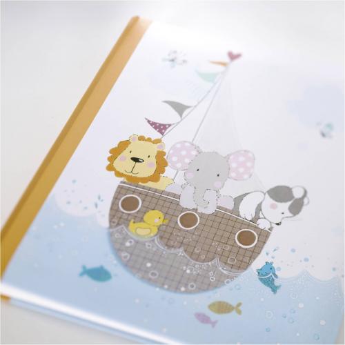 Walther Baby By my side  28x30,5 50 weiße Seiten orange    UK277O