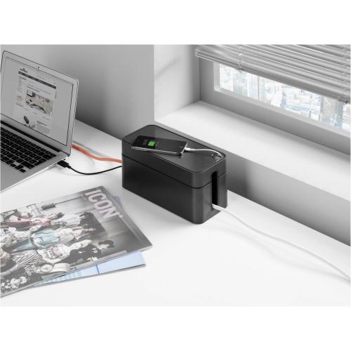 Durable Kabelbox CAVOLINE BOX S graphit                   503537