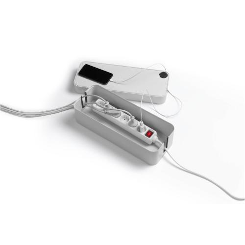 Durable Kabelbox CAVOLINE BOX L grau                      503010