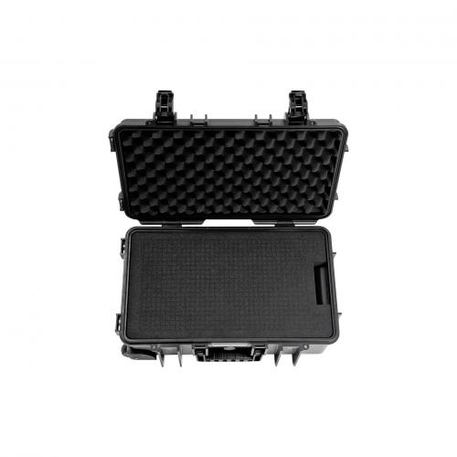B&W Outdoor Case Type 6600 schwarz mit Schaumstoff Inlay