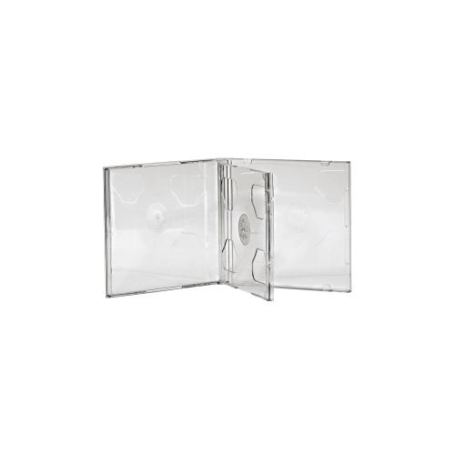 Hama CD-Double-Box 5er-Pack Transparent Jewel-Case     44752