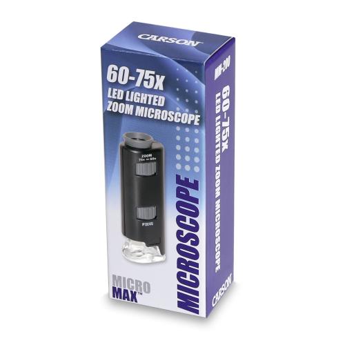 Carson MM-200 Mikroskop mit LED 60-75 fach