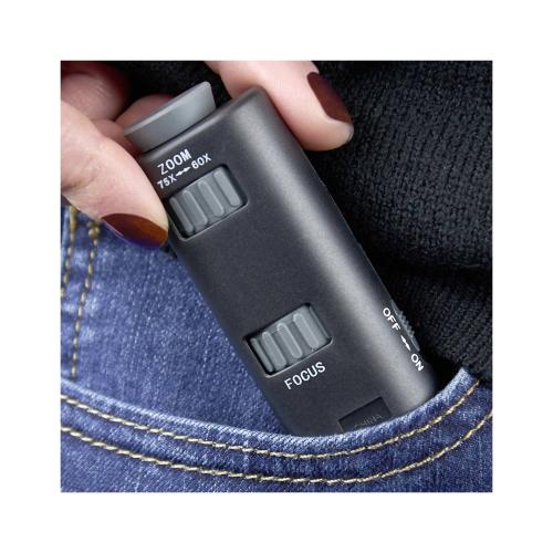 Carson MM-200 Mikroskop mit LED 60-75 fach