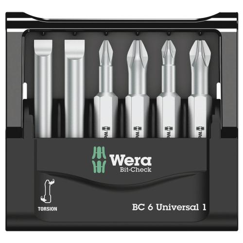 WERA Bit-Check 6 Universal 1
