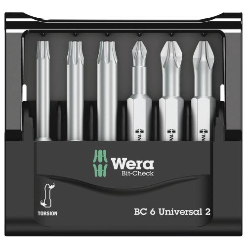 WERA Bit-Check 6 Universal 2