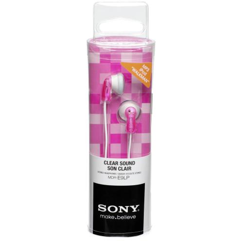 Sony MDR-E 9 LPP pink transparent