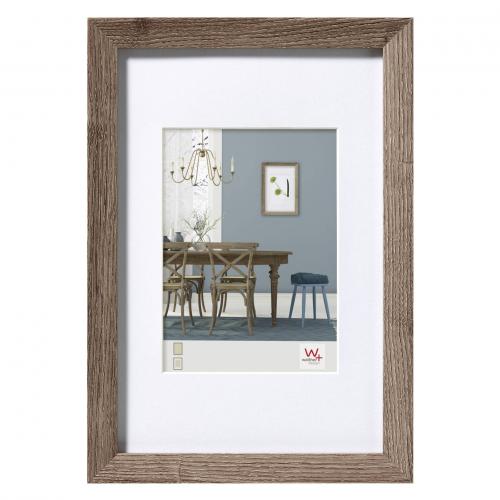 Walther Fiorito nussbaum   20x30 Holz inkl. Passepartout   EF030N