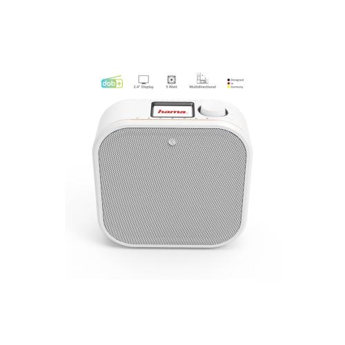 Hama Digitalradio DR350 FM/DAB/DAB+ weiß