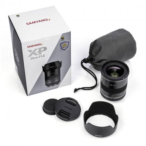 Samyang XP 1,2/35 Canon EF