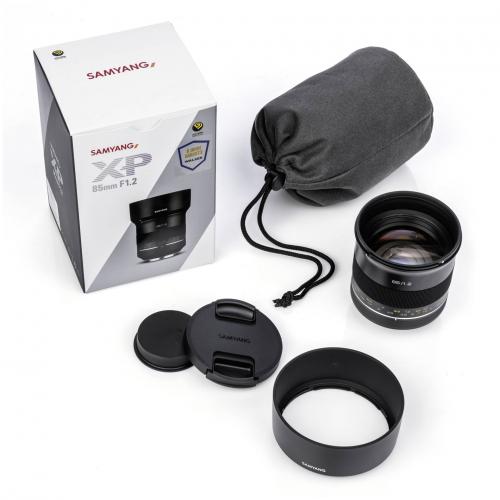 Samyang XP 1,2/85 Canon EF