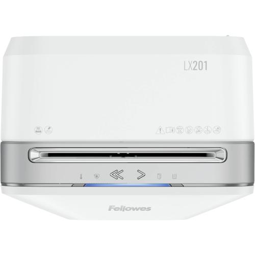 Fellowes Powershred LX 201 weiß (Micro Cut)