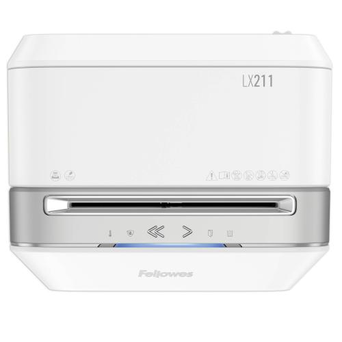 Fellowes Powershred LX 211 weiß (Micro Cut)