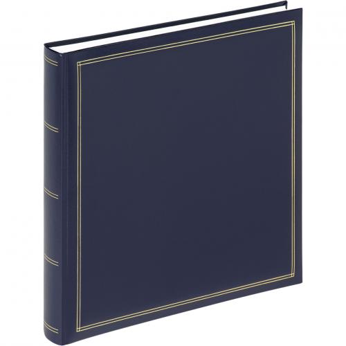 Walther Monza blau         34x33 60 Seiten Buchalbum       FA260L
