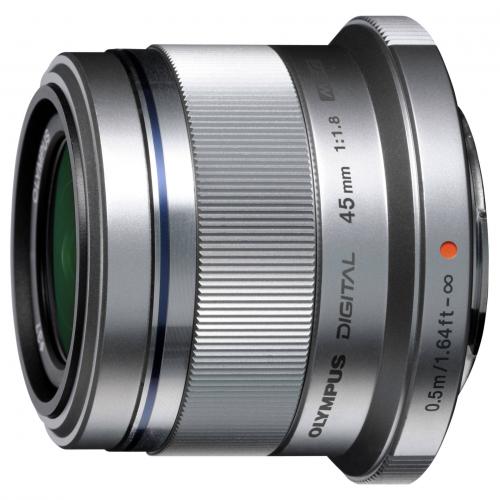 Olympus M.Zuiko D   1,8/45 silber