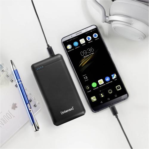 Intenso Powerbank XS20000 black 20000 mAh inkl. USB-A to Type-C