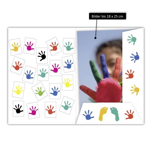 1x10 Daiber Flügelmappen Hände für max.Bildformat 18x25cm 13413