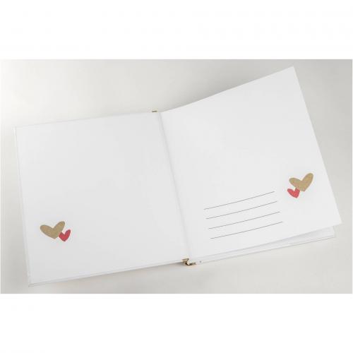 Walther Cheers           28x30,5 50 weiße Seiten Hochzeit   UH162