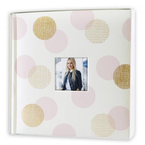 ZEP Elena gold/pink        24x24 20 Seiten Fotoalbum      NZ2420G