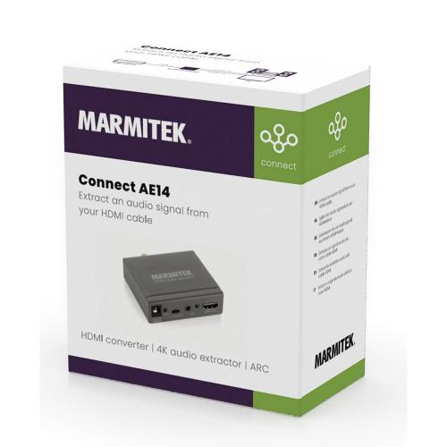Marmitek HDMI Konverter 4K Audio Extractor Connect AE14