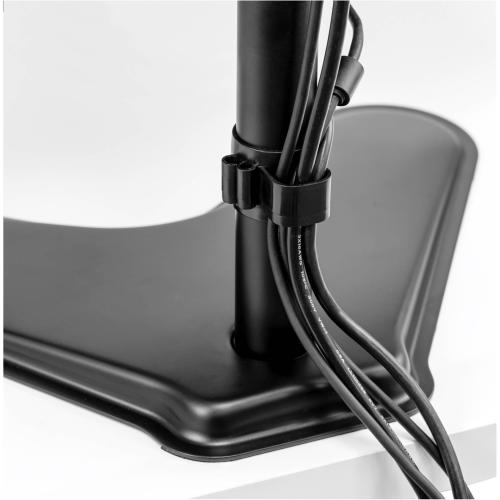 Fellowes Freistehender vertikaler Doppel-Monitorarm