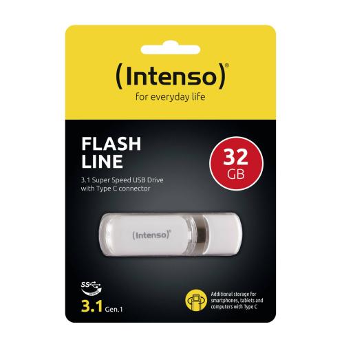 Intenso Flash Line Type-C   32GB USB Stick 3.1