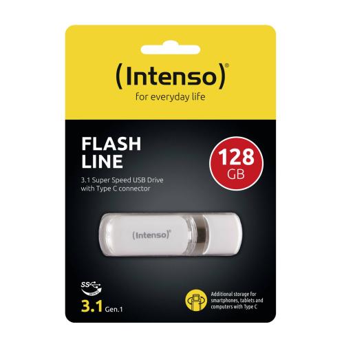 Intenso Flash Line Type-C  128GB USB Stick 3.1