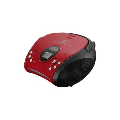 Lenco SCD-24 rot/schwarz