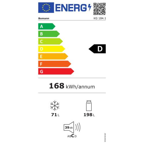 Bomann KG 184.1 weiß