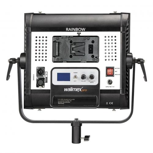 walimex pro Rainbow LED RGBWW Flächenleuchte 50W