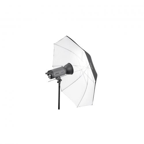 walimex 2in1 Reflex-& Durchlichtschirm weiß, 109cm