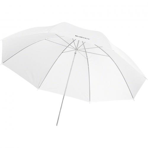 walimex pro Durchlichtschirm weiß, 84cm