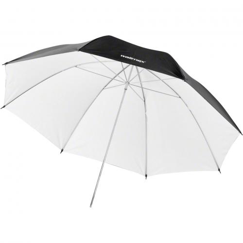 walimex pro Reflexschirm schwarz/weiß, 109cm