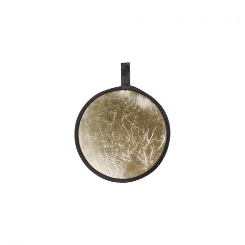 walimex Doppelreflektor silber/gold, 30cm