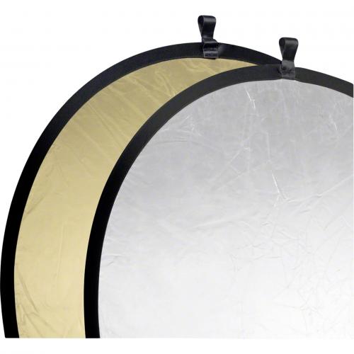 walimex Faltreflektor gold/silber, Ø107cm