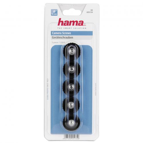 Hama Geräteschrauben 11 mm 1/4" (5 Stück)              5134