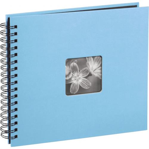 Hama "Fine Art" Spiral türkis 36x32 50 schwarze Seiten   10607