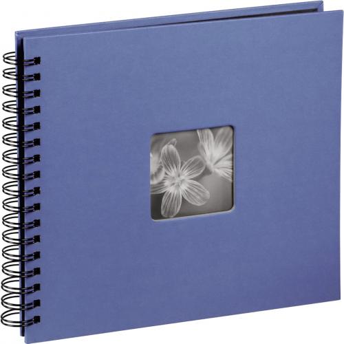 Hama "Fine Art" Spiral azur 36x32 50 schwarze Seiten   10611