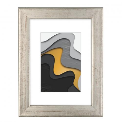 Hama Vigo silber           40x50 Holz                      175856