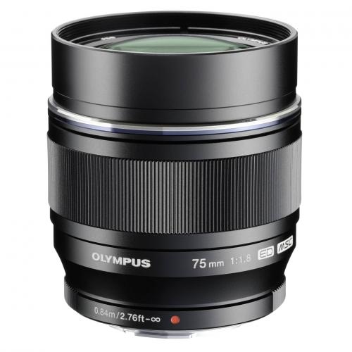 Olympus M.Zuiko 1,8/75 schwarz