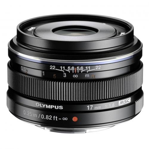 Olympus M.Zuiko 1,8/17 schwarz