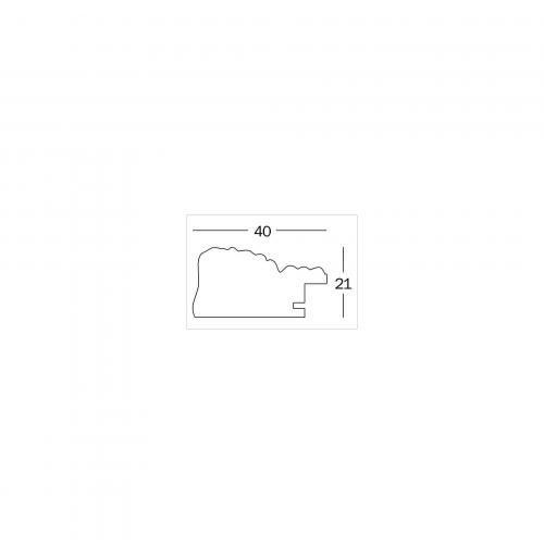 Walther Barock             20x30 Holz anthrazit            CR030D