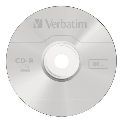 1x10 Verbatim CD-R 80 / 700MB Audio Color "Live it" Jewel Case