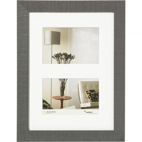 Walther Home             2x13x18 Holz grau                 HO218D