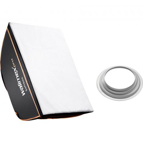 walimex pro Softbox OL 60x60cm Hensel EH / Richter