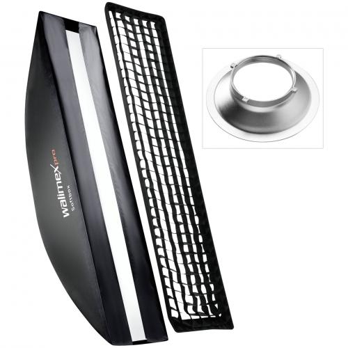 walimex pro Softbox PLUS OL 22x90cm Multiblitz P