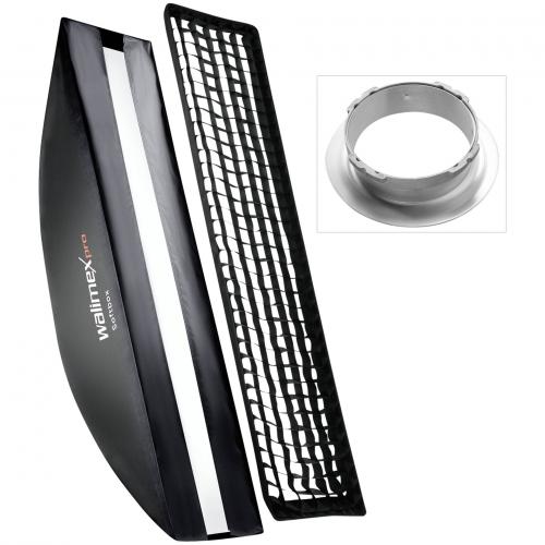 walimex pro Softbox PLUS OL 22x90cm Multiblitz V
